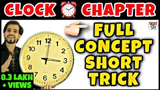 Clock  Clocks Reasoning Tricks  Clock ReasoningMathTrickIn HindiSolutionProblemsQuestions [upl. by Naveb]