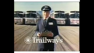 Trailways Bus Commercial 1978 [upl. by Tedd448]