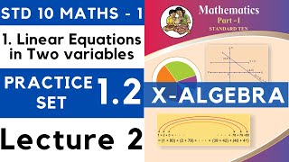 Class 10 Practice Set 12 Lecture 2  Chapter 1 Linear Equations in Two Variables  10th Maths  SSC [upl. by Annabell310]