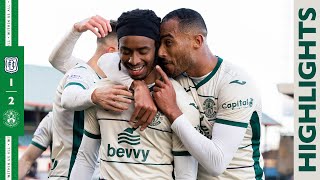 Highlights Dundee 1 Hibernian 2  cinch Premiership [upl. by Rednasela938]