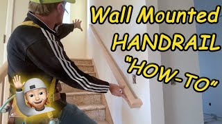 How to Install Wall Mounted Handrail 3 CODE Requirements explained [upl. by Neryt540]