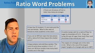 Solving Ratio Word Problems [upl. by Chi205]