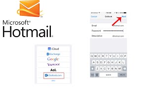 How to add Hotmail Email to iPhone iPad [upl. by Citron247]