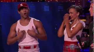 Corbin Bleu Wildcats Chant Dancing With The Stars [upl. by Yrrum]