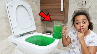 SLIME PRANK IN MY DADS TOILET [upl. by Anole]