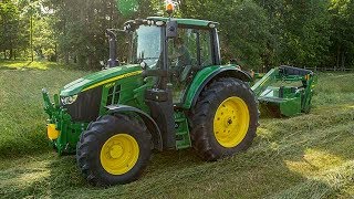 6M Tractor Walkaround  John Deere Utility Tractors [upl. by Ahsitauq]