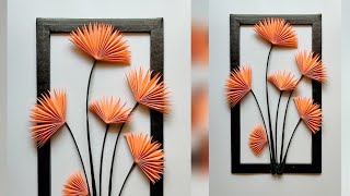 DIY Beautiful Wall Hanging  Room Decor Idea  Easy Paper Craft [upl. by Farron]