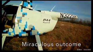 R44 Raven 2 Helicopter Crash [upl. by Chesnut]