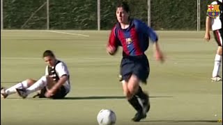 Lionel Messi ● Age 16 Rare Skills Goals amp Dribbles La Masia HD [upl. by Arracahs]