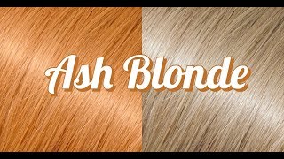 ASH BLONDE HAIR TUTORIAL [upl. by Vandyke909]