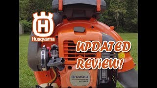 HUSQVARNA 580bts BackPack Blower UPdated Review [upl. by Eadith]