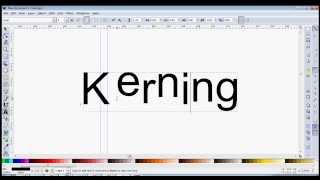 Inkscape Tips  Character Spacing  Kerning [upl. by Anairad189]