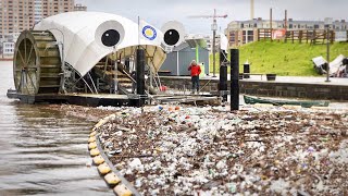 Mr Trash Wheel gobbles garbage all the livelong day [upl. by Norine]