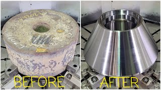 Machining Mandrel Cone  CNC Turning [upl. by Selie]