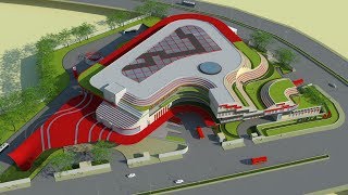 BUS TERMINAL  CONCEPTUAL DEVELOPMENT [upl. by Gnirol]