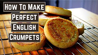 Easy English Crumpet Recipe The Perfect English Crumpets  No Kneading [upl. by Mcwilliams729]