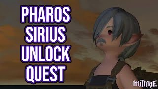 FFXIV 21 0139 Pharos Sirius Unlock Quest [upl. by Brass815]