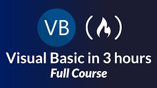 Visual Basic VBNET – Full Course for Beginners [upl. by Ellennod]