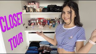 My Closet Tour  Graces Room [upl. by Nyer]