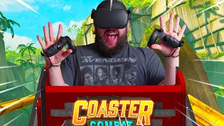 The BEST Oculus Quest Virtual Reality Roller Coaster [upl. by Itsa830]