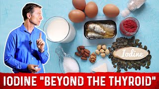 Iodine “Beyond the Thyroid” – Iodine Deficiency Iodine Foods and Iodine Benefits – Dr Berg [upl. by Repmek]