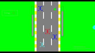 2D Raceing Car Game 2 Computer Graphics Tutorial  Simple Demo Project using OpenGL C Source Code [upl. by Ollie457]