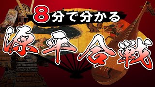 【平安時代】55 忙しい人のための源平合戦 平家物語準拠【日本史】 [upl. by Nortna]