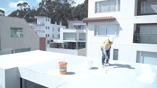 Cómo impermeabilizar tu terraza con SikaFill® 12 Power [upl. by Nocam]