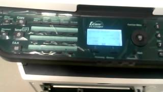 Kyocera FS1135 setting paper size and type [upl. by Vacuva332]