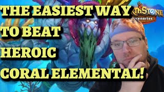 HEROIC Coral Elemental Bounty guide  FathomLord Karathress equipment Hearthstone Mercenaries [upl. by Ticon]