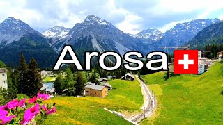 AROSA SWITZERLAND WALKING TOUR [upl. by Suhploda]