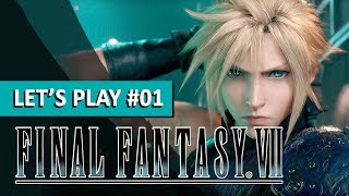 IL EST ENFIN LÀ   Final Fantasy VII REMAKE  LETS PLAY FR 1 [upl. by Lowenstein230]