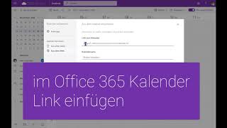 WebUntis Stundenplan in Office 365 Kalender [upl. by Keller]