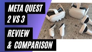 Meta Quest 3 vs Oculus Quest 2 Comparison  Which VR Headset is Best for You [upl. by Heaps]