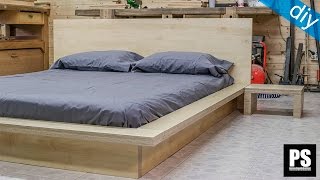 How to make a plywood Tatami Bed [upl. by Oinegue685]