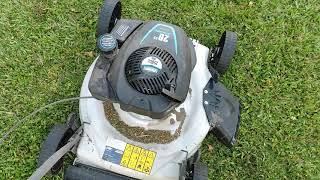 pulsar 150cc push lawn mower review very powerful engine [upl. by Anura]