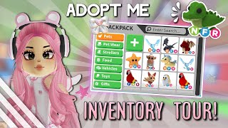 NEW RICH INVENTORY TOUR Adopt Me 💕✨ [upl. by Letnuhs]