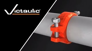 Victaulic Original Grooved Coupling Assembly Animation [upl. by Averir]