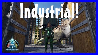 Ascended Ark  New Industrial Forge Structure [upl. by Bekki377]