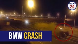 VIDEO New footage shows devastation after Cape Town N1 high speed crash [upl. by Oinotna]