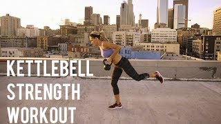 30 Minute Kettlebell Strength Workout [upl. by Mildred]