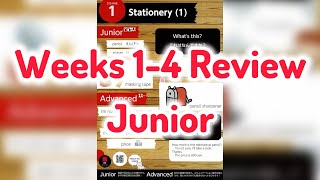 Weeks 14 Review  Junior [upl. by Schmitz240]