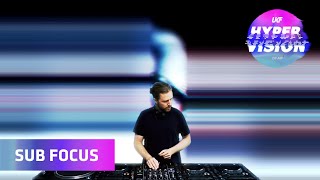 Sub Focus DJ Set  visuals by Rebel Overlay UKF On Air Hyper Vision [upl. by Noby768]