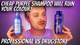 CHEAP VS EXPENSIVE SHAMPOO  Which Purple Shampoo Is The Best   Cheap Purple Shampoo [upl. by Attenreb]