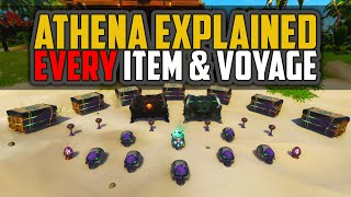 Sea of Thieves Athena Explained EVERY Item amp Voyage [upl. by Kjersti317]