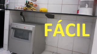 Como Instalar Uma Máquina de Lavar Louças Brastemp 8 serviços Fácil [upl. by Necyla764]