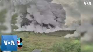 Timelapse Footage of Eruption From Inside Taal Volcano [upl. by Mcdermott210]