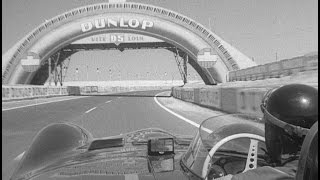 On Board with Mike Hawthorn at Le Mans 1956  Dtype Jaguar [upl. by Nare120]