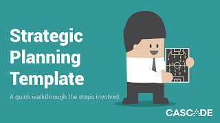 Strategic Planning Template Walkthrough [upl. by Whit]