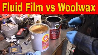 Fluid Film vs WoolWax Lanolin Rustproofing Stop Rust in its Tracks [upl. by Hartman289]